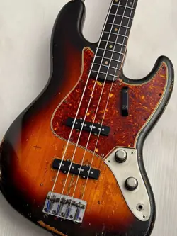 FENDER 1960 JAZZ BASS VINTAGE ELECTRIC BASS GUITAR - USED