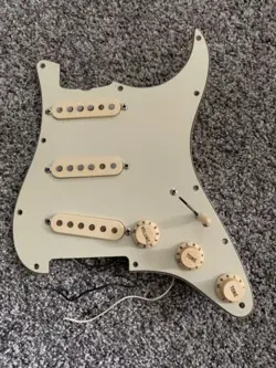 2004 FENDER ROBERT CRAY LOADED PICKGUARD MINT GREEN