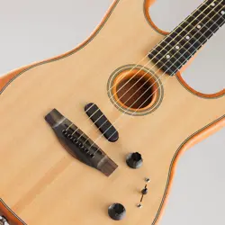 AMERICAN ACOUSTASONIC STRATOCASTER/NATURAL/EBONY