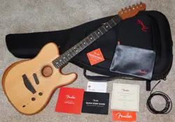 FENDER AMERICAN ACOUSTASONIC TELECASTER 2020 NATURAL