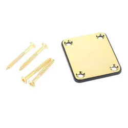 ELECTRIC GUITAR NECK PLATE 4 MOUNTING SCREWS FOR FENDER STRATOCASTER TELECASTER