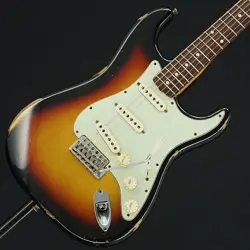 FENDER CUSTOM SHOP 1960 STRATOCASTER RELIC 3 COLOR SUNBURST 2015 ELECTRIC GUITAR