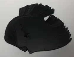 BIG LOT OF JAZZ STYLE BASS GUITAR PICKGUARDS - PARTS TO FIT FENDER - LOT #4