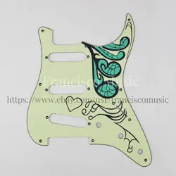 ELECTRIC GUITAR PICKGUARD JIMI HENDRIX MONTERY PICKGUARD FOR FENDER STRATOCASTE