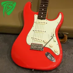 FENDER CUSTOM SHOP TEAM BUILT 1960 STRATOCASTER NOS FIESTA RED 2014