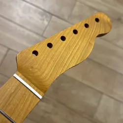 ROASTED MAPLE VINTAGE TELE 21 FRET NECK NITRO SATIN FITS TELECASTER FENDER VTM1B