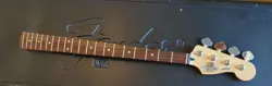 2009 FENDER STANDARD JAZZ BASS NECK  WITH TUNERS - MIM MEXICO