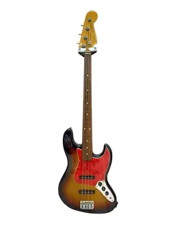 FENDER JAPAN JB62-77FL JAZZ ELECTRIC BASS GUITAR MULTICOLOR 1990S USED