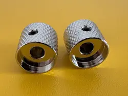 TRUE CUSTOM SHOP DOME TOP BRASS CONTROL KNOBS FOR FENDER TELE TELECASTER GUITAR