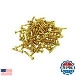 MUSICLILY HUMBUCKER PICKUP FRAME RING MOUNTING SCREWS FOR FENDER STRAT TELE L