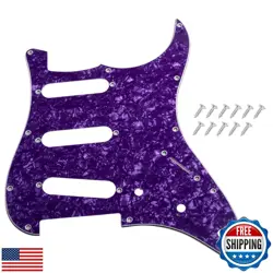DIAO79NI 11 HOLE SSS STRAT PICKGUARD FOR FENDER USA/MEXICAN MADE STANDARD STR
