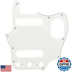 MUSICLILY PRO 10-HOLE GUITAR PICKGUARD FOR JPN FENDER JAPAN JAGUAR, 3PLY PARC
