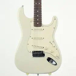 FENDER CUSTOM SHOP JEFF BECK STRATOCASTER OLYMPIC WHITE ELECTRIC GUITAR USED F/S