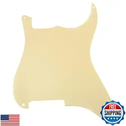 MUSICLILY 4 HOLES BLANK CUSTOM OUTLINE PICKGUARD PLATE FOR FENDER STRATOCASTE