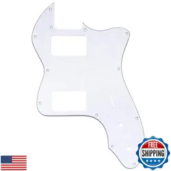 MUSICLILY PRO 12 HOLES COVERED HH GUITAR PICKGUARD FOR USA/MEXICO FENDER 72 T