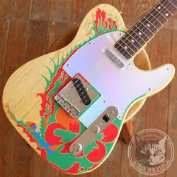 FENDER JIMMY PAGE TELECASTER ROSEWOOD FINGERBOARD NATURAL USED ELECTRIC GUITAR