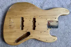 ORIGINAL 1966 FENDER  JAZZ BASS BODY 4 BOLT NATURAL USA VINTAGE 69’S WORLD SHIP