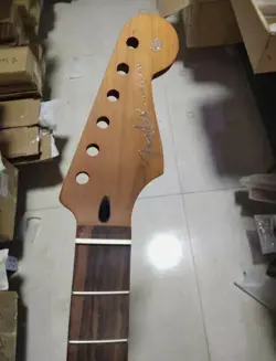 22 FRET STRAT ELECTRIC GUITAR NECK ROASTED MAPLE FOR DIY FENDERS REPLACE