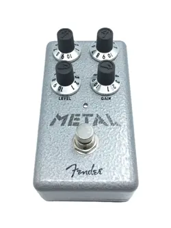 FENDER   HAMMERTONE METAL   DISTORTION   BOX   THEORY INCLUDED   EFFECTS PEDAL