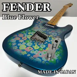 FENDER JAPAN TELECASTER BLUE FLOWER SAFE PACKING!
