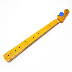 GUITAR NECK BRIGHT YELLOW CANADA IMPORTED MAPLE HANDLE FOR FENDER STRATOCASTER