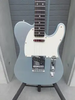 SQUIER BY FENDER AFFINITY TELECASTER USED POPLAR BODY SLICK SILVER W/SOFT CASE