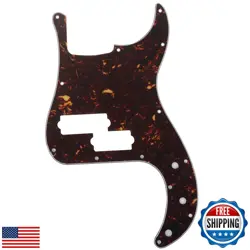 MUSICLILY PRO 5-STRING 13-HOLE CONTEMPORARY P BASS PICKGUARD FOR FENDER MEXIC