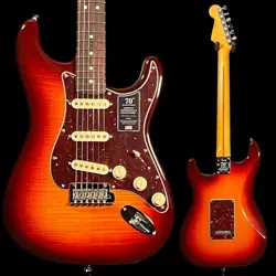 FENDER 70TH-ANNIVERSARY AMERICAN PROFESSIONAL II STRATOCASTER ELECTRIC GUITAR W/