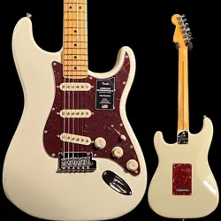 FENDER AMERICAN PROFESSIONAL II STRATOCASTER - OLYMPIC WHITE W/MAPLE FINGERBOARD