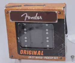 BOXED OLD STOCK - FENDER '62 REISSUE JAZZ J BASS PICKUP SET #0992123000