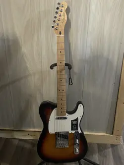 2022 FENDER PLAYER TELECASTER ELECTRIC GUITAR 3-TONE SUNBURST FINISH (USED)