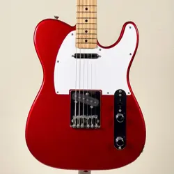 FENDER JAPAN TL-STD USED BASSWOOD BODY CANDY APPLE RED W/SOFT CASE