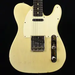 FENDER CUSTOM SHOP 1959 TELECASTER NOS WHITE BLONDE 2010 ELECTRIC GUITAR USED