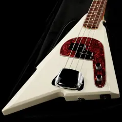 FENDER HAMA OKAMOTO KATANA BASS OLYMPIC WHITE USED GOOD CONDITION F/S FROM JAPAN