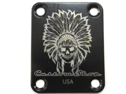 FENDER STRAT/TELE NECK PLATE - 2124 CUSTOMS 