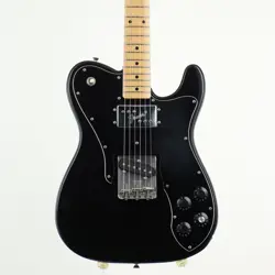 FENDER JAPAN TC72 BLACK USED 2012 ASH BODY MAPLE FINGERBOARD W/SOFT CASE