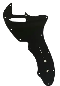 1 PLY BLACK PICKGUARD GUITAR PARTS FOR US FENDER TELECASTER 69 THINLINE GUITAR