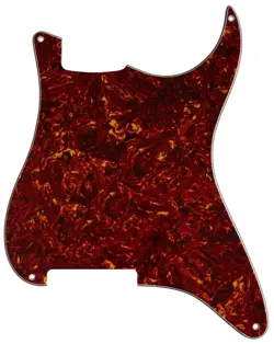 FITS FENDER STRATOCASTER STRAT 4 SCREWS STYLE GUITAR PICKGUARD RED TORTOISE