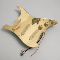 FOR FENDER GUITAR PREWIRED LOADED PICKGUARD WITH SSS SINGLE-COIL PICKUP SET