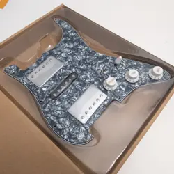 GUITAR PREWIRED LOADED PICKGUARD HSH ALNICO 5 HUMBUCKER PICKUPS SET FOR FENDER