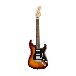 FENDER PLAYER HSS PLUS TOP STRATOCASTER ELECTRIC GUITAR, PAU FERRO FB, TOBACCO