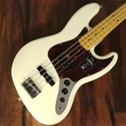 FENDER AMERICAN PROFESSIONAL II JAZZ BASS MAPLE OLYMPIC WHITE