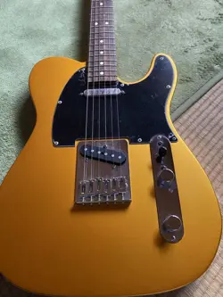 ￼FENDER MEXICO, TELECASTER, WITH ERNIE BALL PSYCHEDELIC PATTERN STRAP #PG68S6