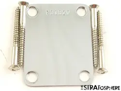 USA FENDER CUSTOM SHOP 60 NOS STRATOCASTER SERIAL # NECK PLATE 