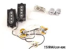 FENDER VINTERA II 50S RI PRECISION BASS PICKUPS POTS KNOBS & JACK, P BASS