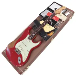 FENDER CUSTOM SHOP MBS 61 STRATOCASTER HEAVY RELIC DAKOTA RED 2020 USED