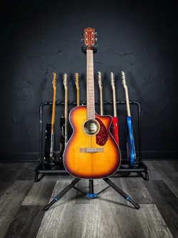 FENDER CC-60SCE CONCERT ACOUSTIC/ELECTRIC GUITAR - AGED COGNAC BURST