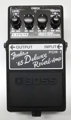 BOSS FDR-1 FENDER '65 DELUXE REVERB AMP GUITAR EFFECT PEDAL 2007 #31 DHL OR EMS