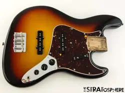 FENDER AV II AMERICAN VINTAGE 1966 JAZZ J BASS LOADED BODY 66 SUNBURST
