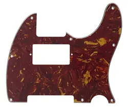 FOR FIT FENDER ESQUIRE 8 HOLE TELECASTER PAF STYLE GUITAR PICKGUARD RED TORTOISE